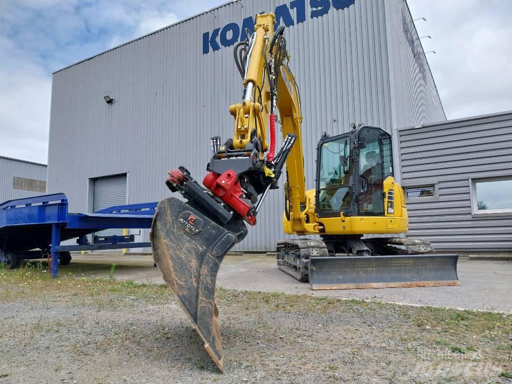 Komatsu PC80MR-5 Mini pelle 7t-12t