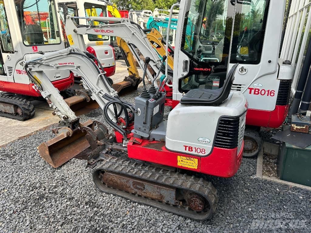 Takeuchi TB108 Mini pelle < 7t