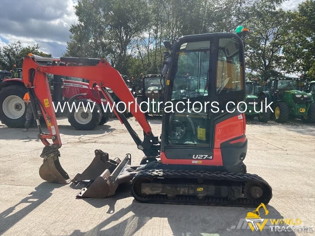 Kubota U 27-4 Mini pelle < 7t