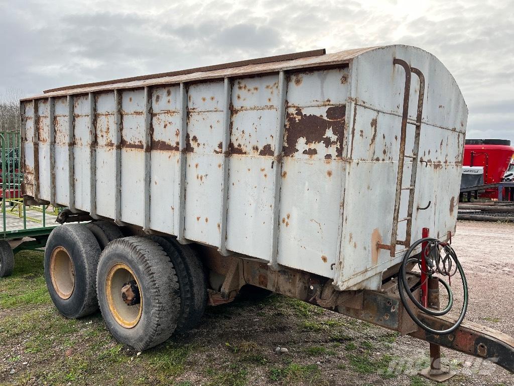  Tippkärra 12,5kbm Remorque multi-usage