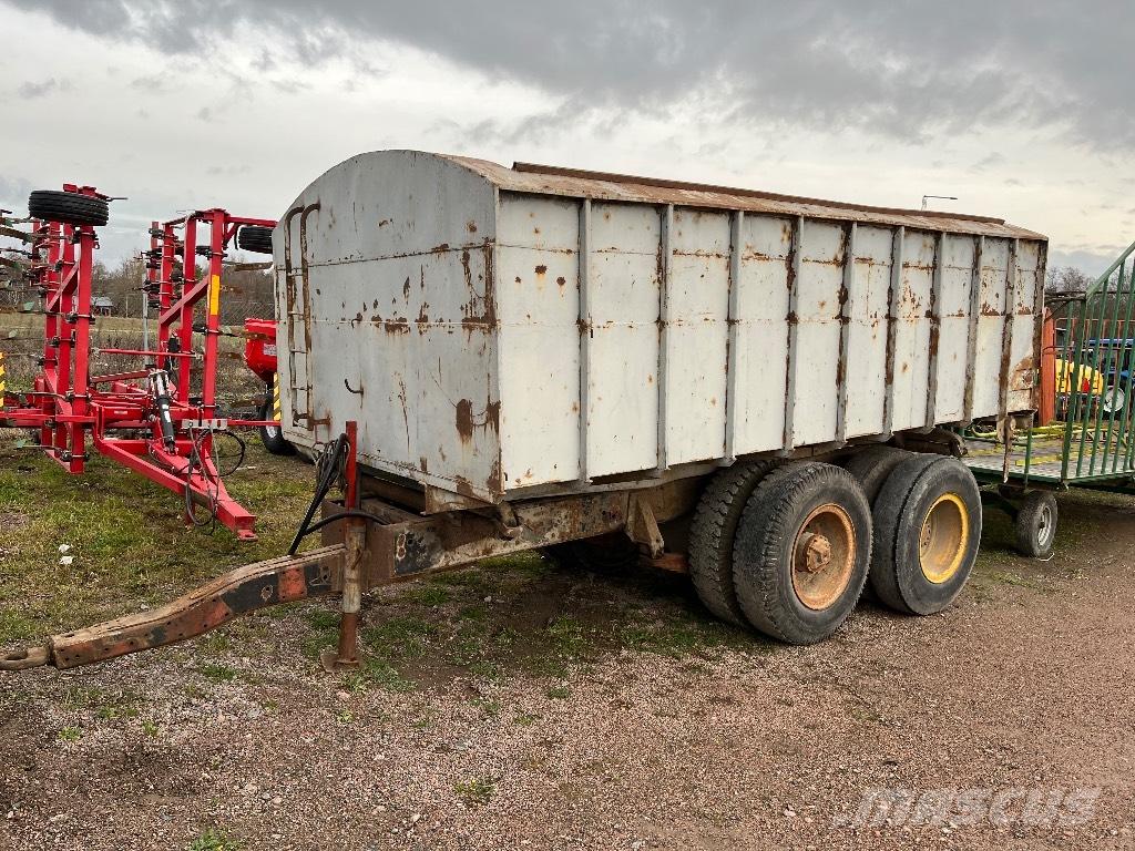  Tippkärra 12,5kbm Remorque multi-usage