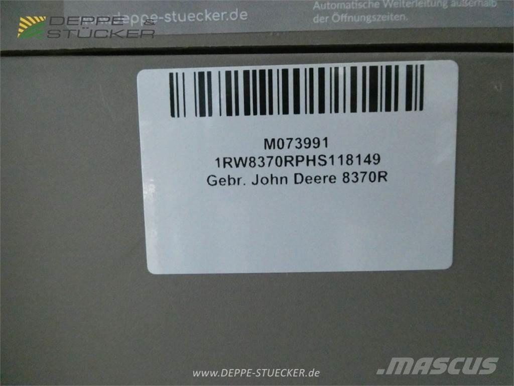 John Deere 8370R Tracteur