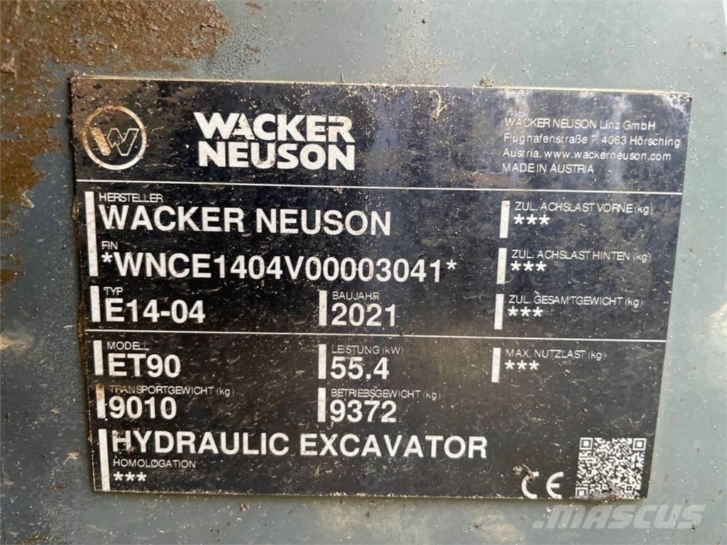 Wacker Neuson ET90 Pelle sur chenilles