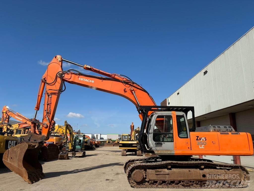 Hitachi ZX350 LC Pelle sur chenilles