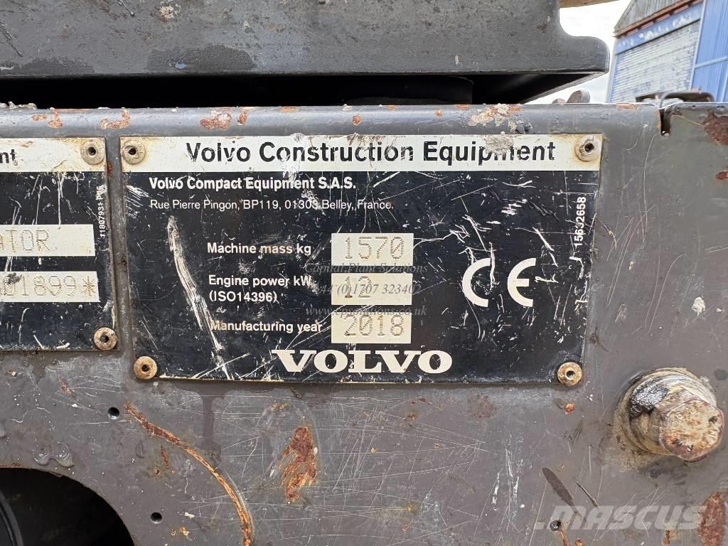 Volvo EC 15 D Mini pelle < 7t