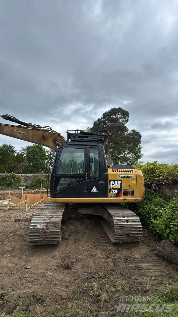 CAT 313 F LGC Pelle sur chenilles