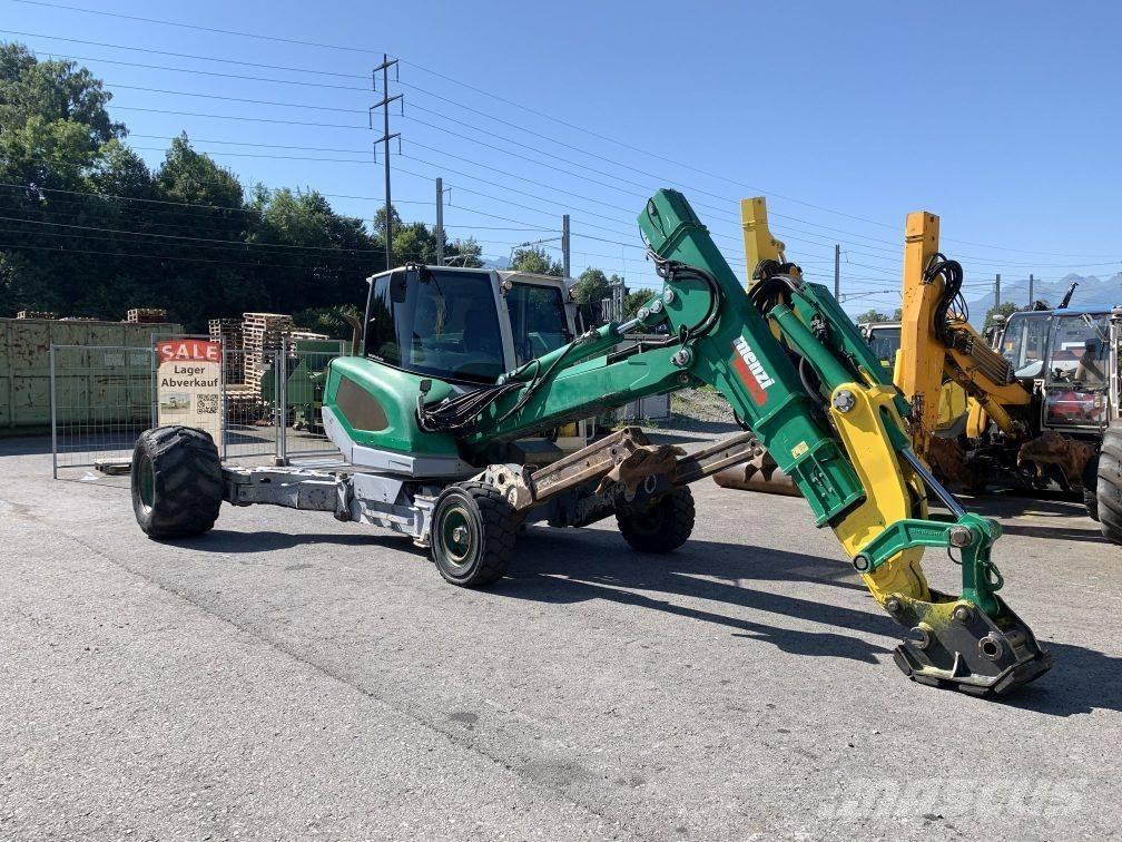 Menzi Muck M325 Pelle sur pneus