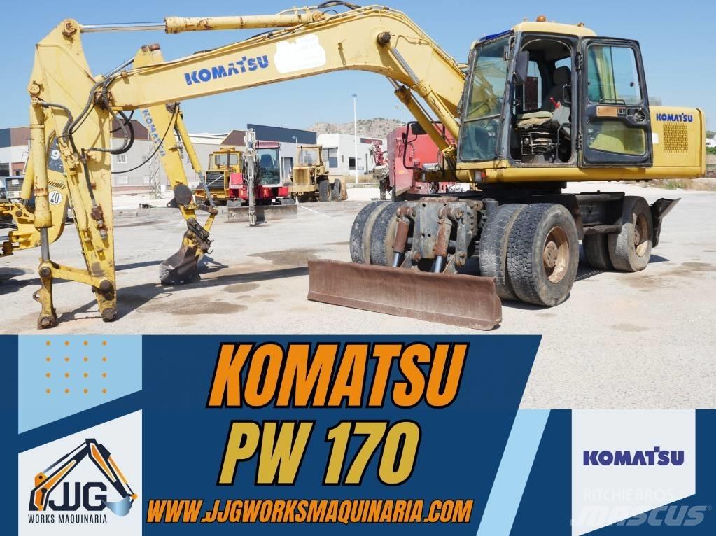Komatsu PW 170 Pelle sur pneus