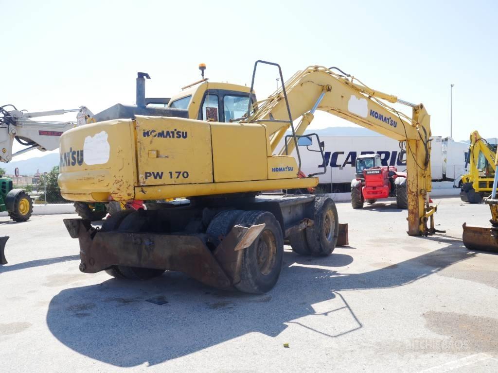 Komatsu PW 170 Pelle sur pneus