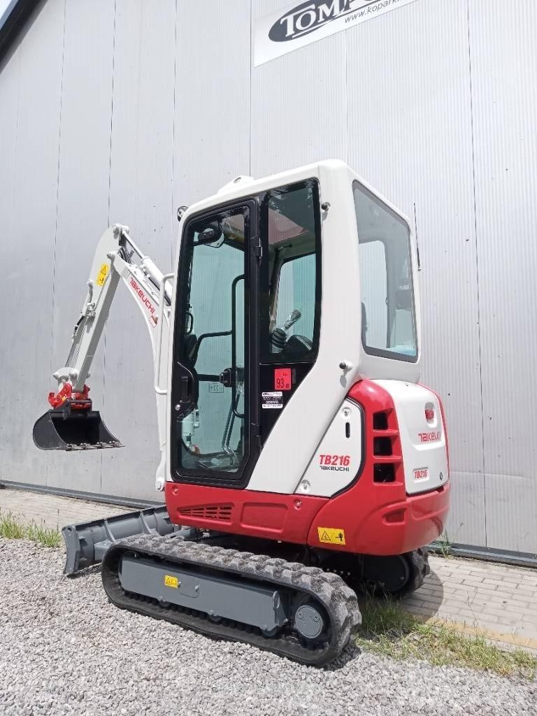 Takeuchi TB 216 Mini pelle < 7t