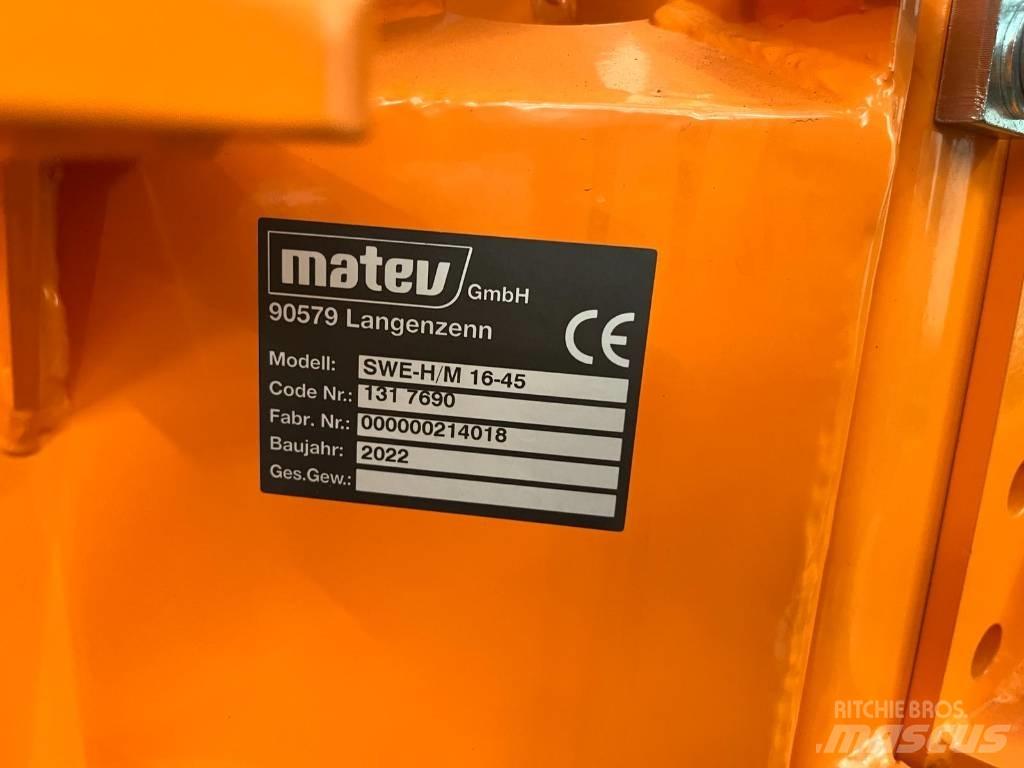 Matev SWE-H/M 16-45 Accessoires d'attache pour tracteurs compacts