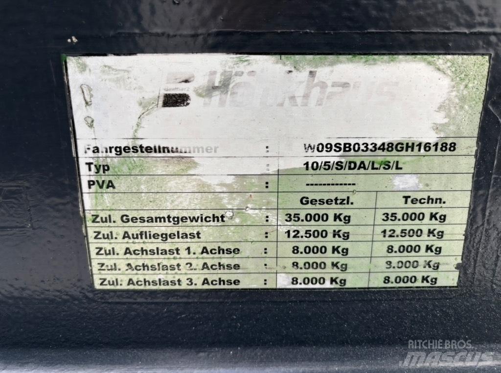  Hoenkhaus 10m3 mixer Autres semi remorques