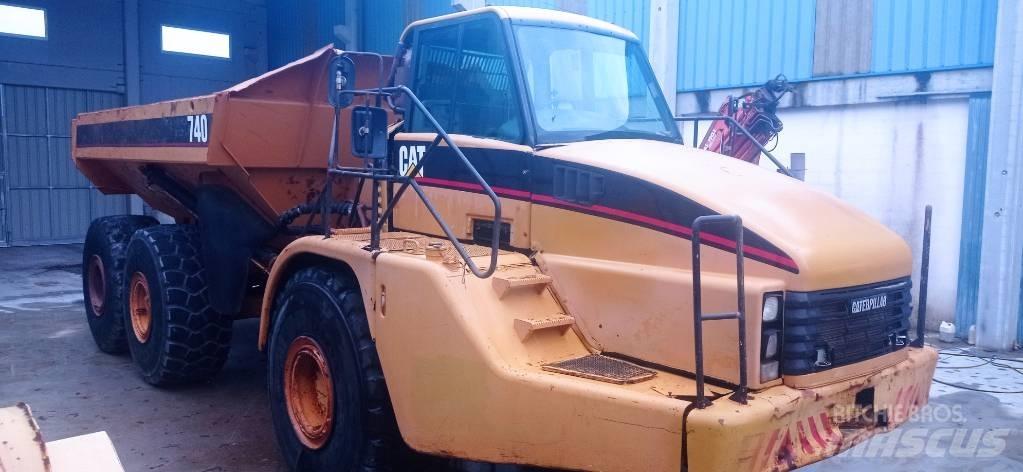 CAT 740 Tombereau articulé