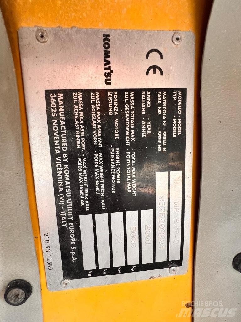 Komatsu WB 97 R-2 Tractopelle