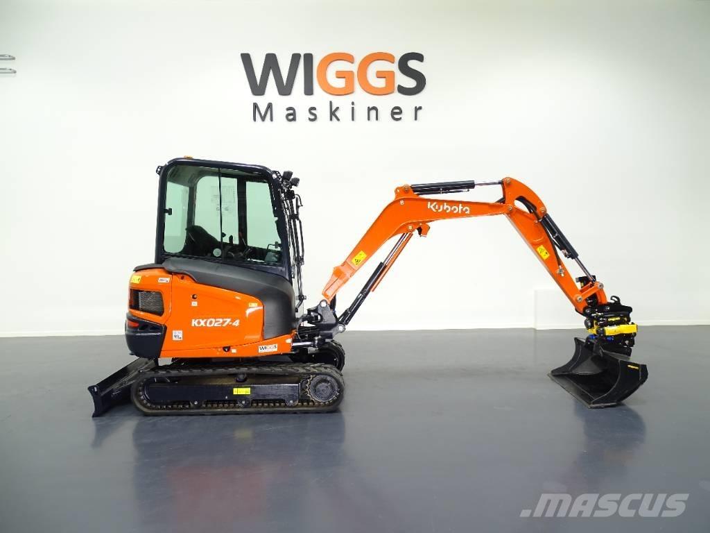 Kubota KX 027-4 Mini pelle < 7t