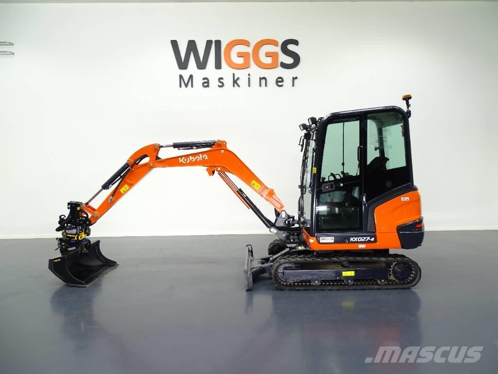 Kubota KX 027-4 Mini pelle < 7t