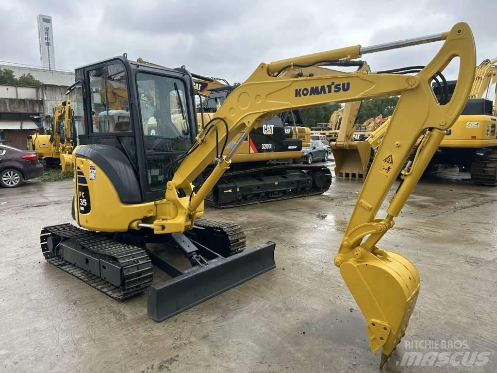 Komatsu PC 35 MR Mini pelle < 7t