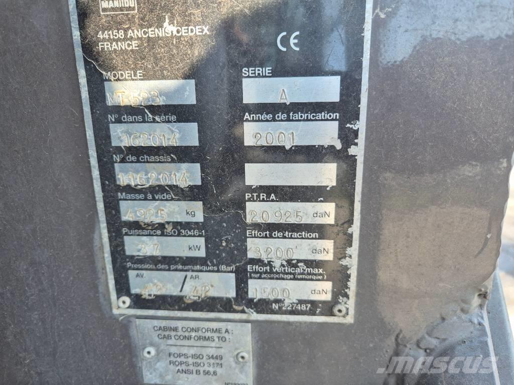Manitou MT 523 Chariot télescopique