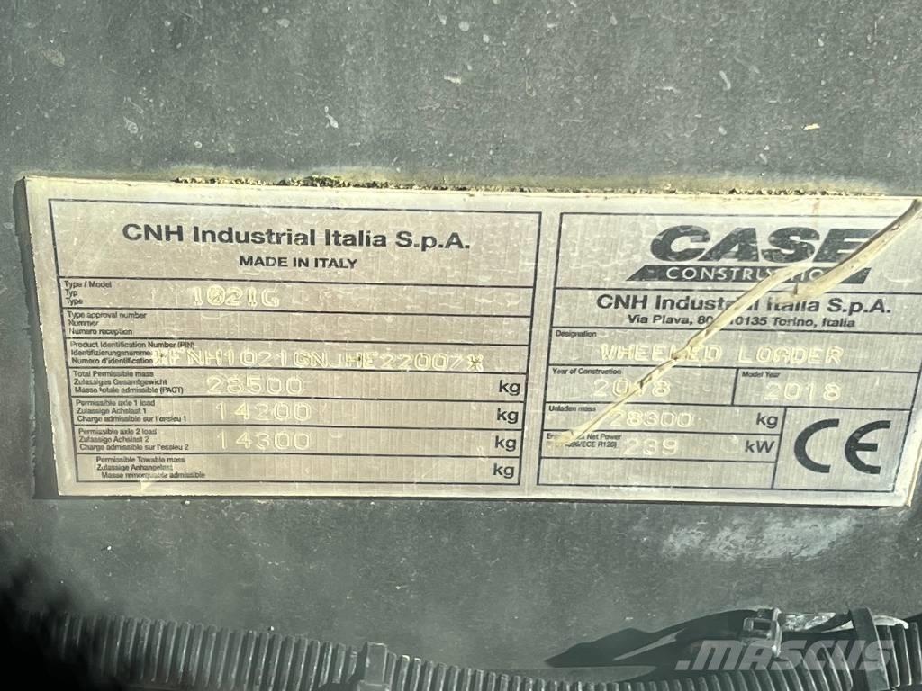 CASE 1021 G Chargeuse sur pneus
