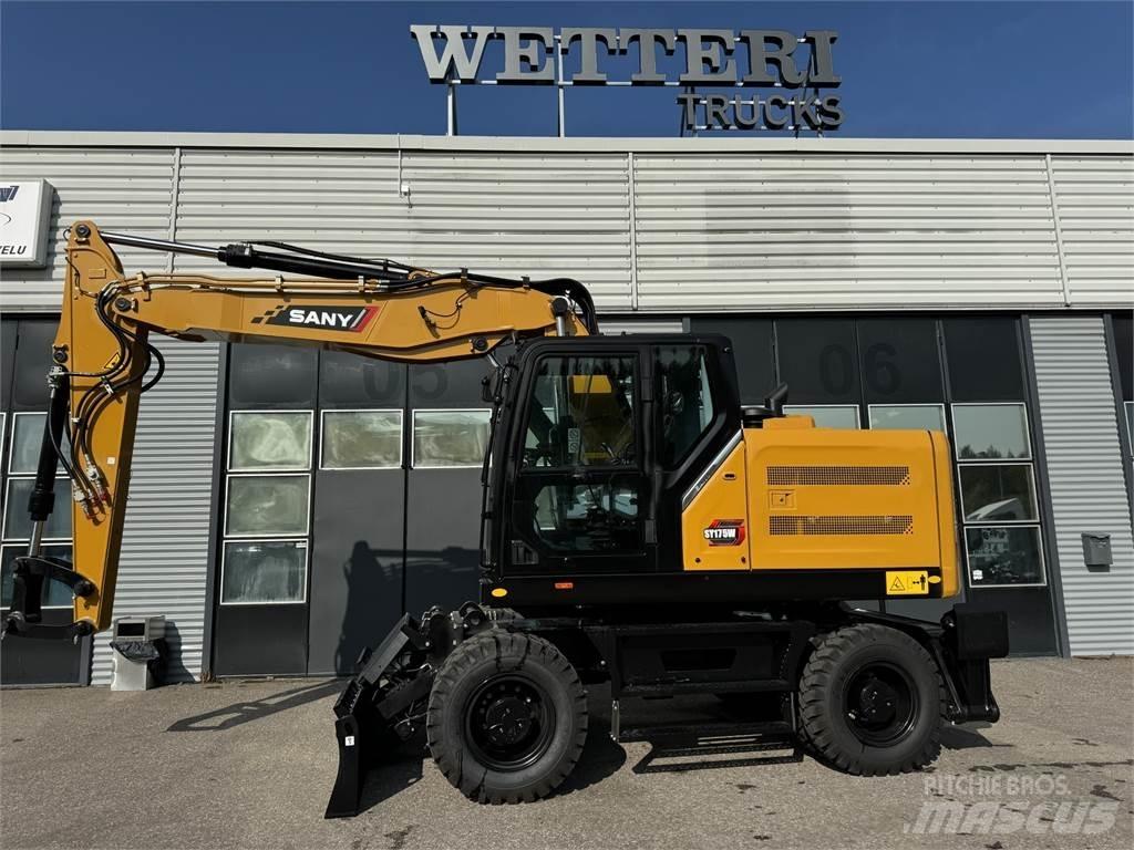 Sany SY175W Pelle sur pneus