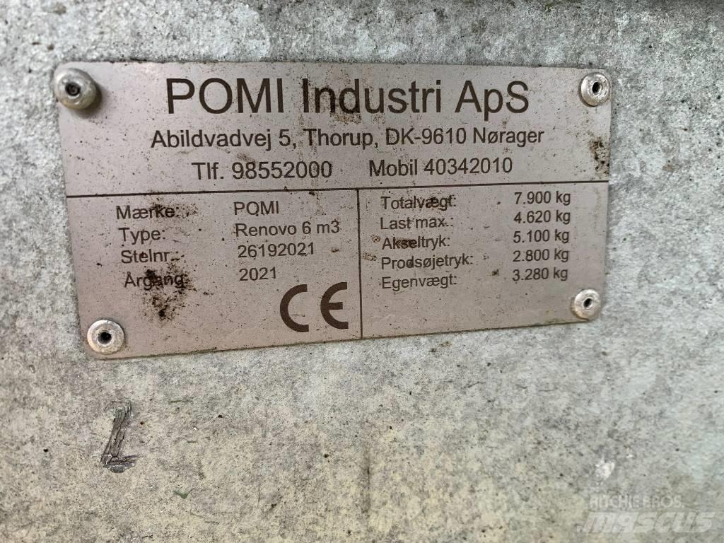 Pomi Renovo 6 m3 Comprimeur de déchets