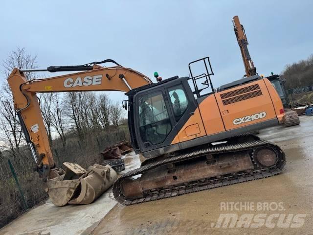 CASE CX 210 D Pelle sur chenilles