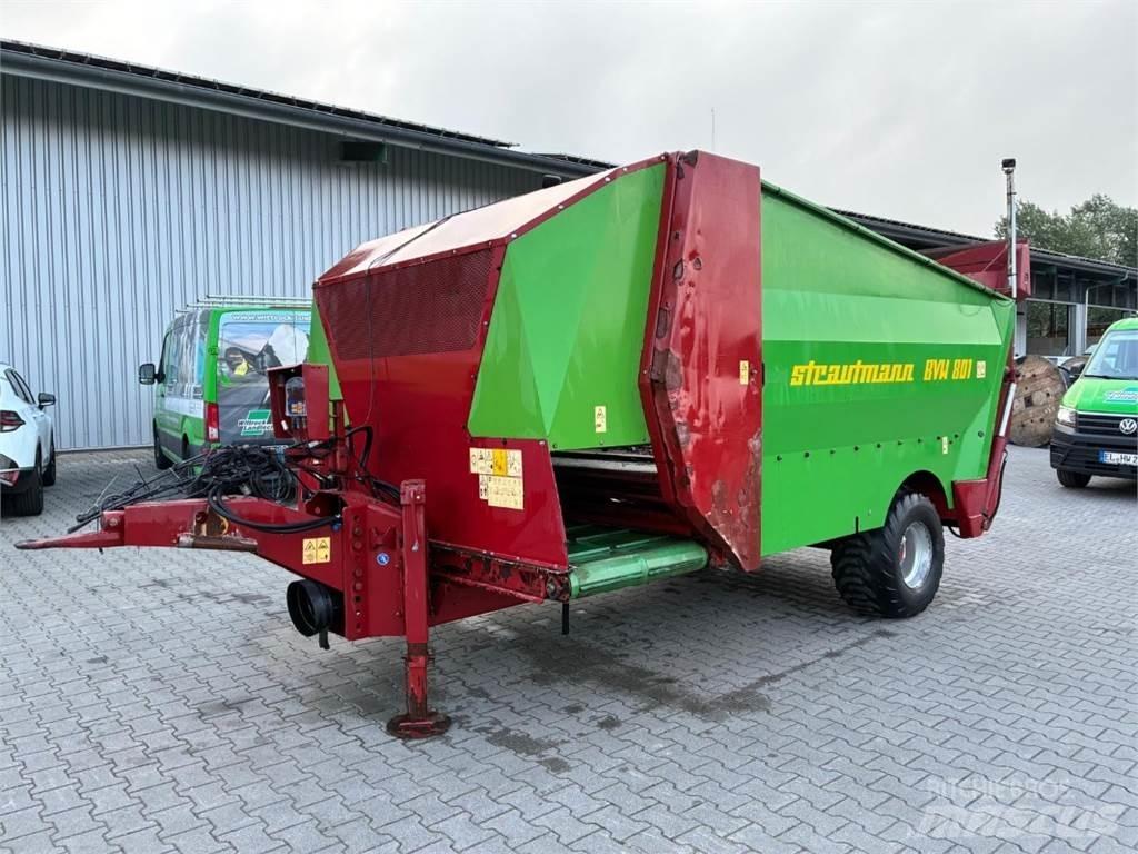 Strautmann BVW 801 Vis sans fin, trémie et ventilateur