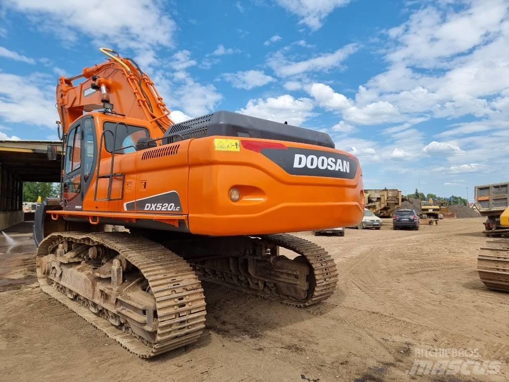 Doosan DX 520 LC Pelle sur chenilles