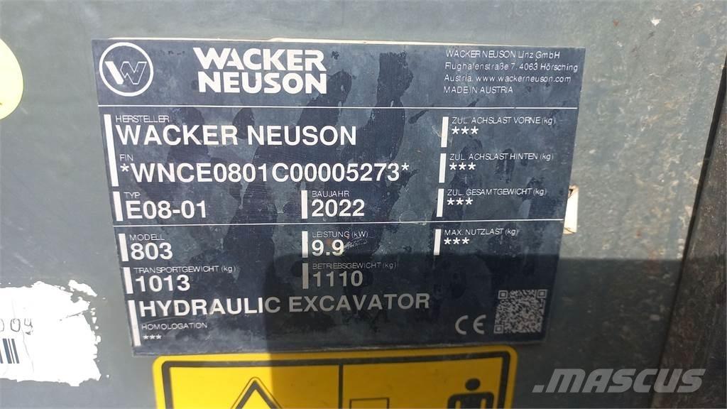 Wacker Neuson 803 Pelle sur chenilles