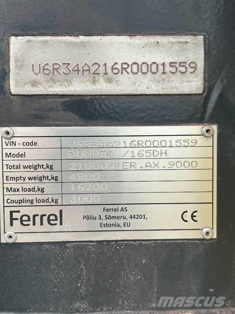Ferrel 165DH Benne céréalière