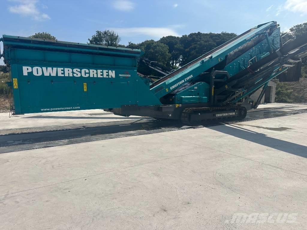 PowerScreen 2100X Cribles mobile
