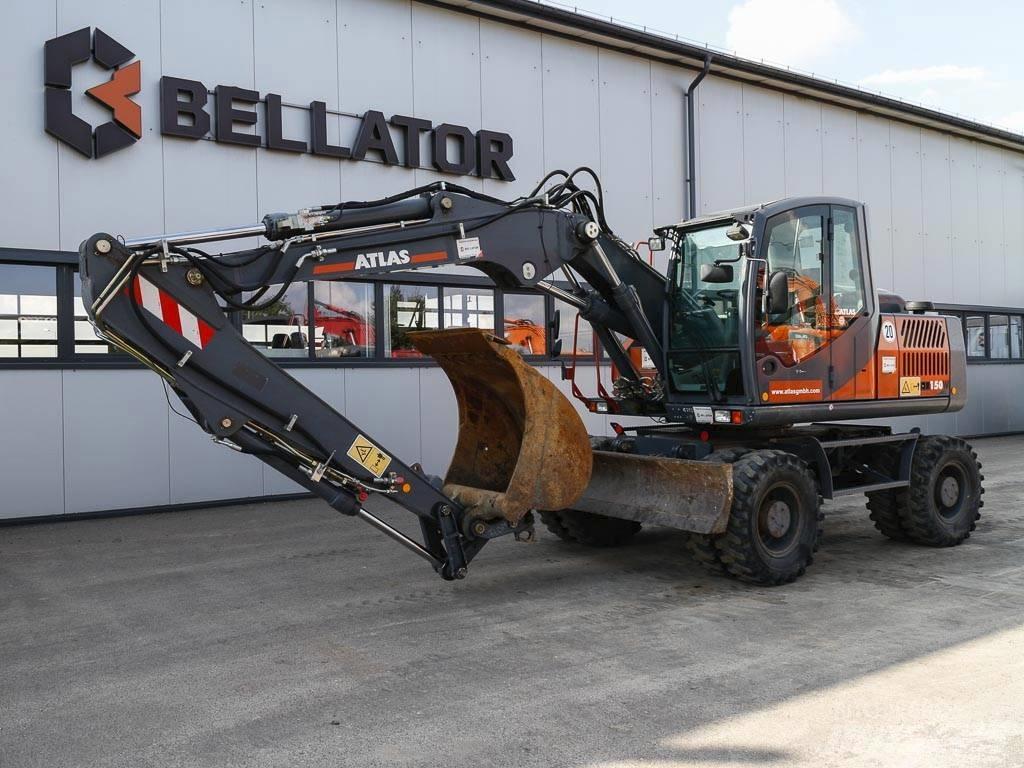 Atlas 150 W Pelle sur pneus