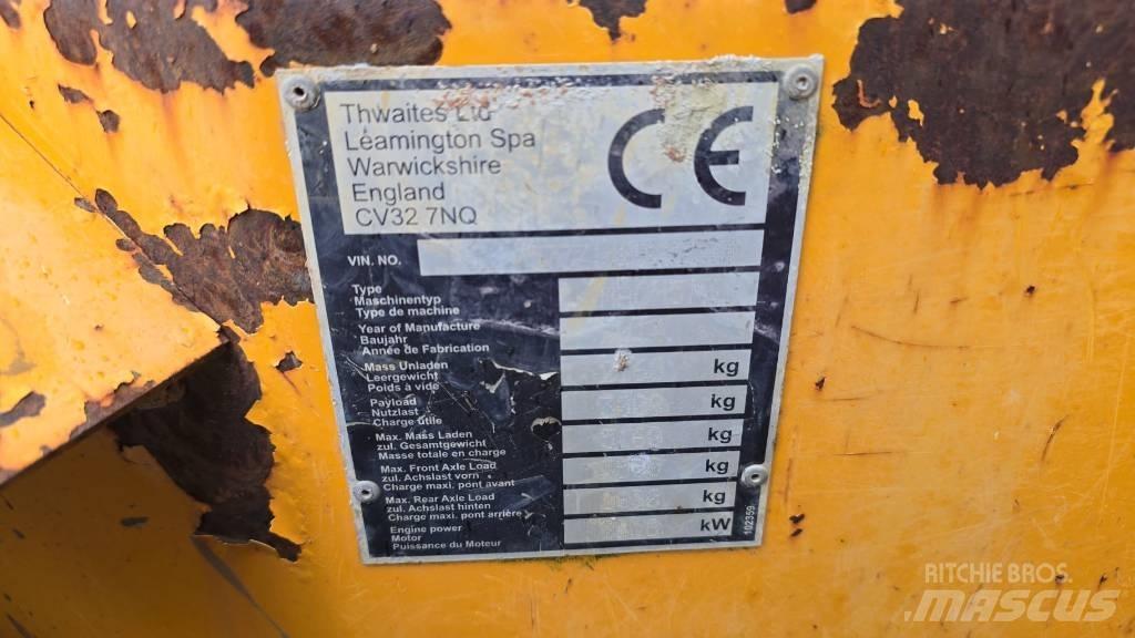 Thwaites 3 ton Mini tombereau