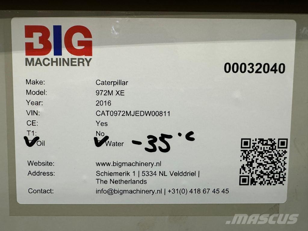 CAT 972M XE Chargeuse sur pneus