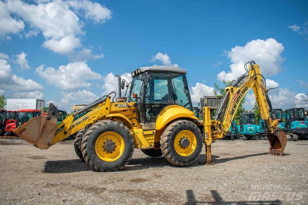 New Holland 115 Tractopelle