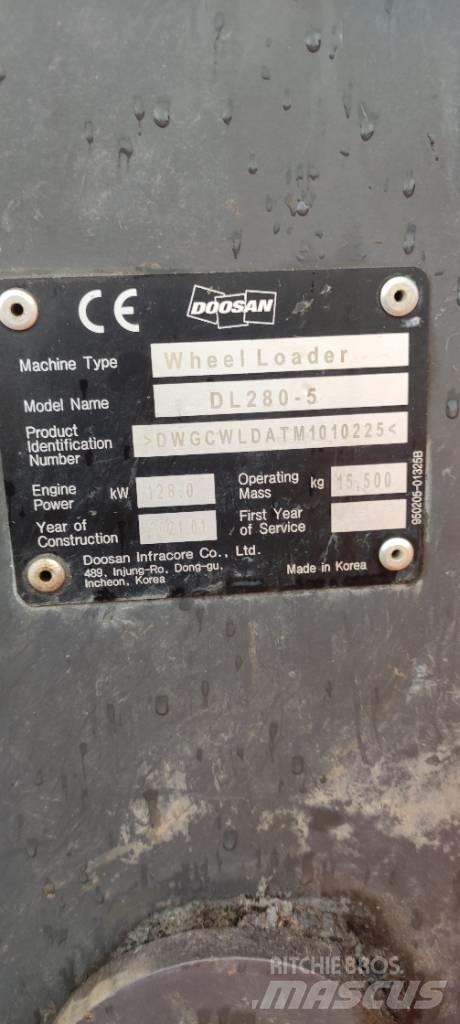 Doosan DL 280-5 Chargeuse sur pneus