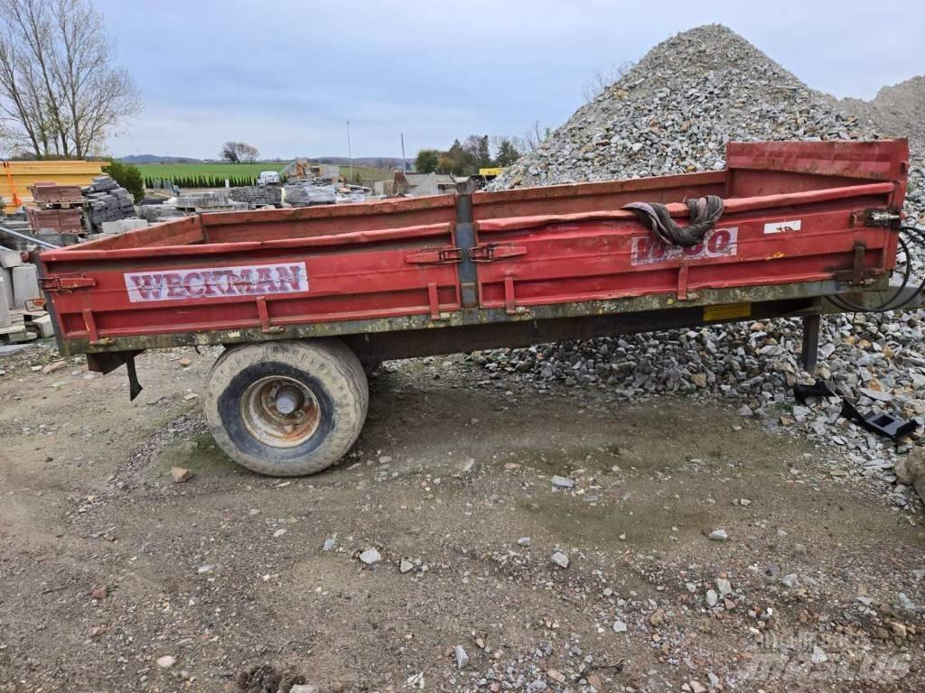 Weckman tipp Remorque benne