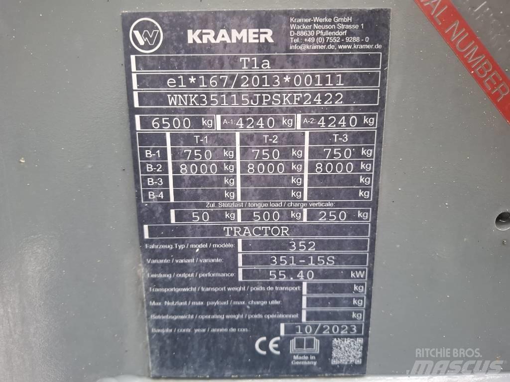 Kramer 8085 Chargeuse sur pneus