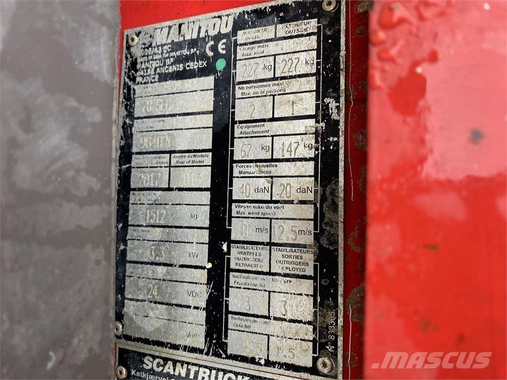 Manitou 78SEC Nacelle ciseaux