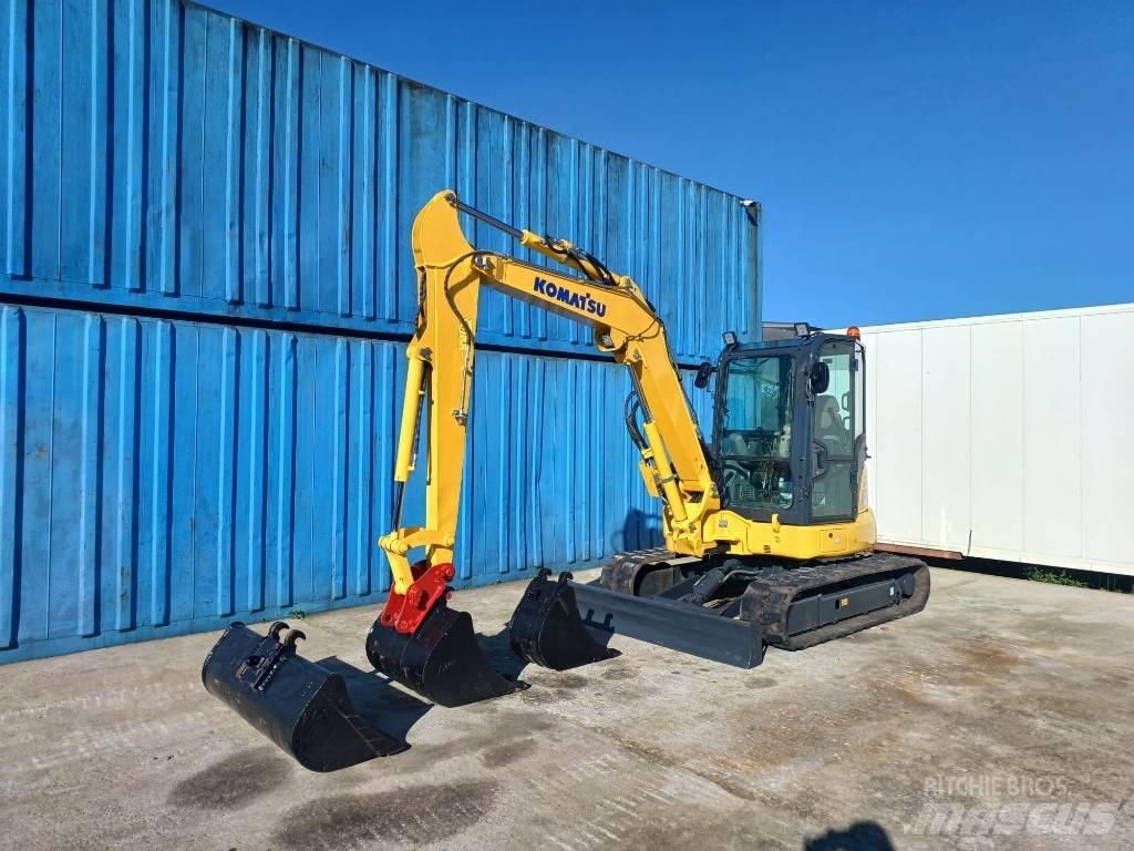Komatsu PC 55 MR-5 Mini pelle < 7t