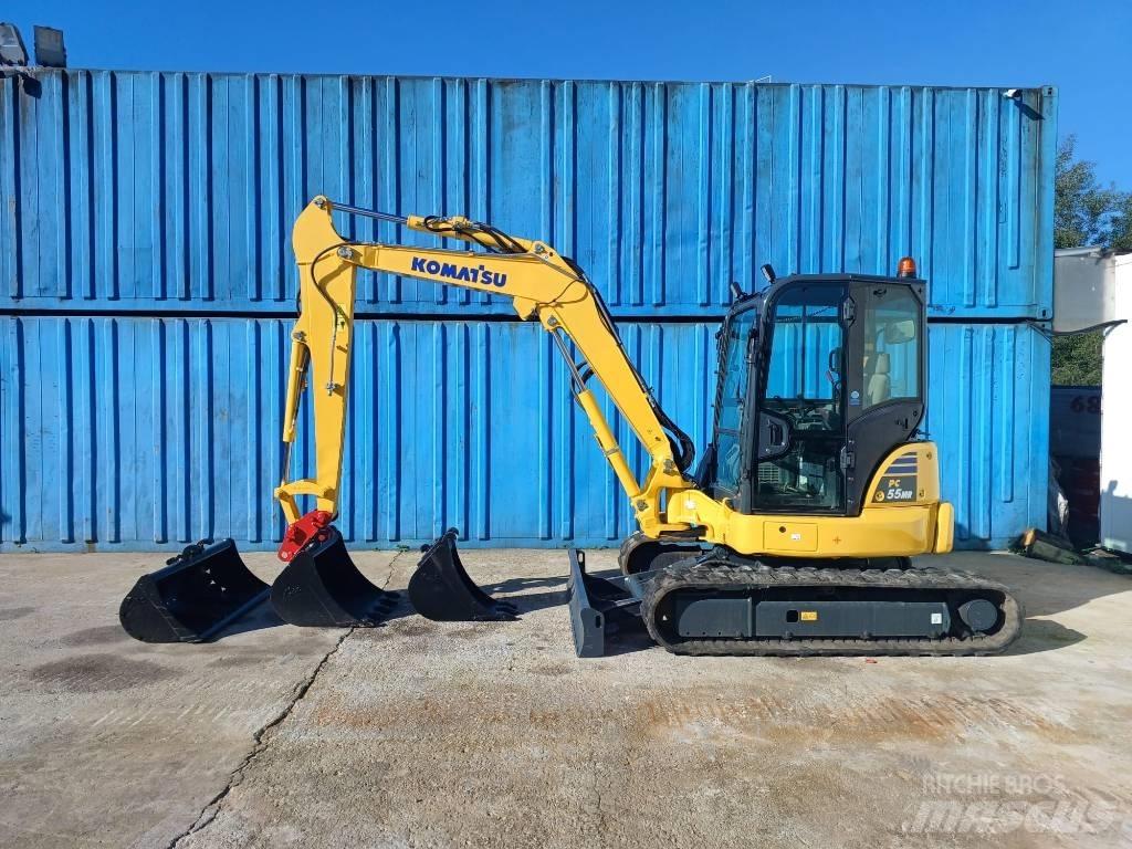Komatsu PC 55 MR-5 Mini pelle < 7t