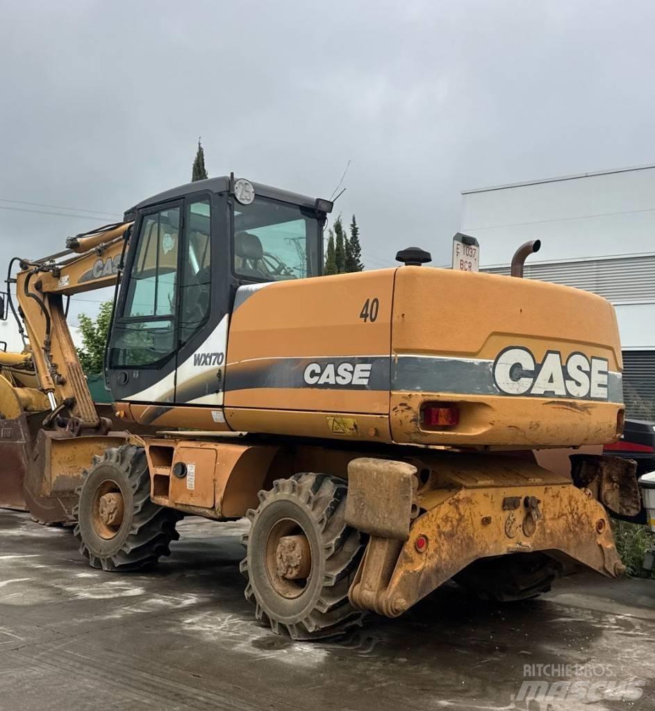 CASE WX 170 Pelle sur pneus