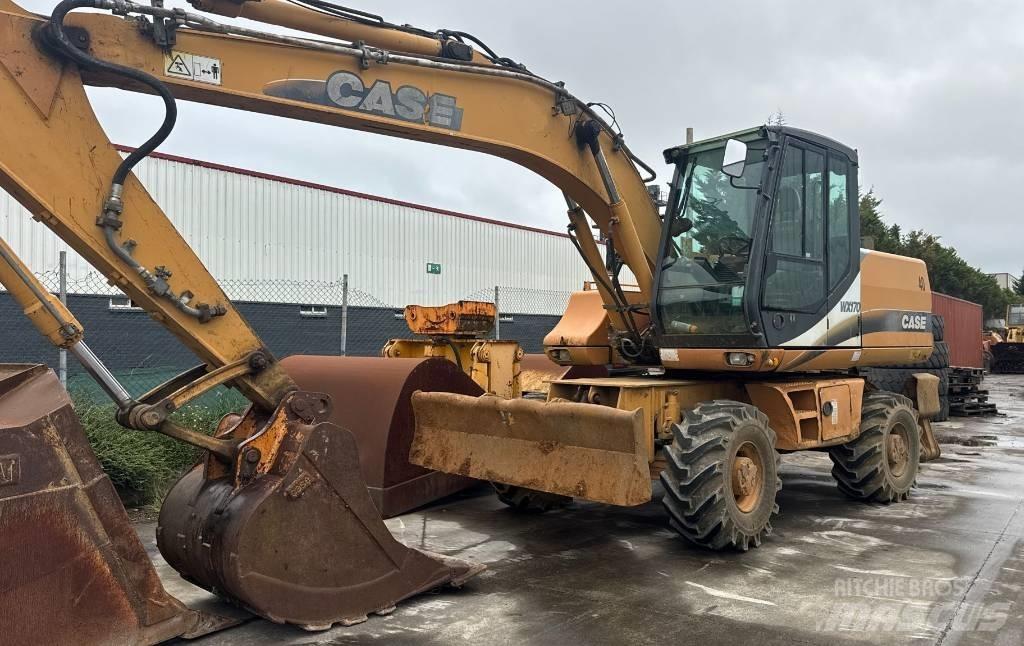CASE WX 170 Pelle sur pneus