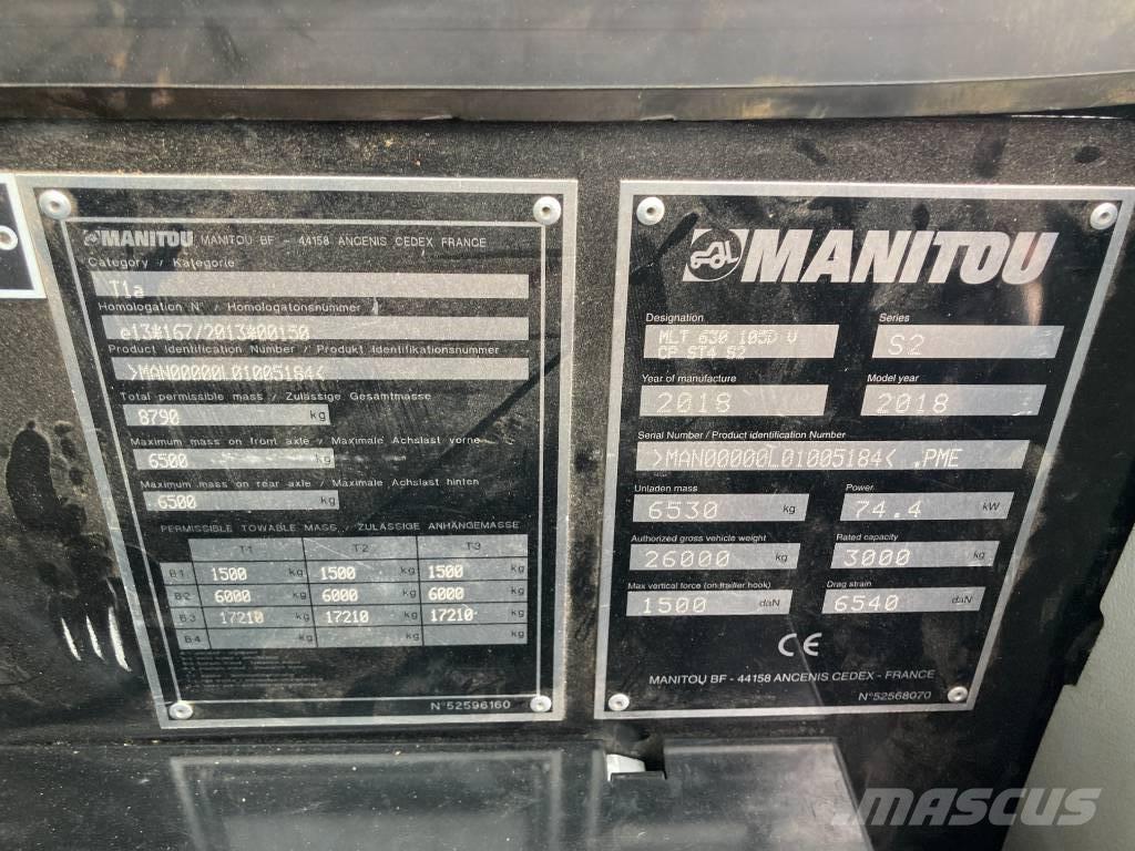 Manitou MLT 630-105 Chariot télescopique