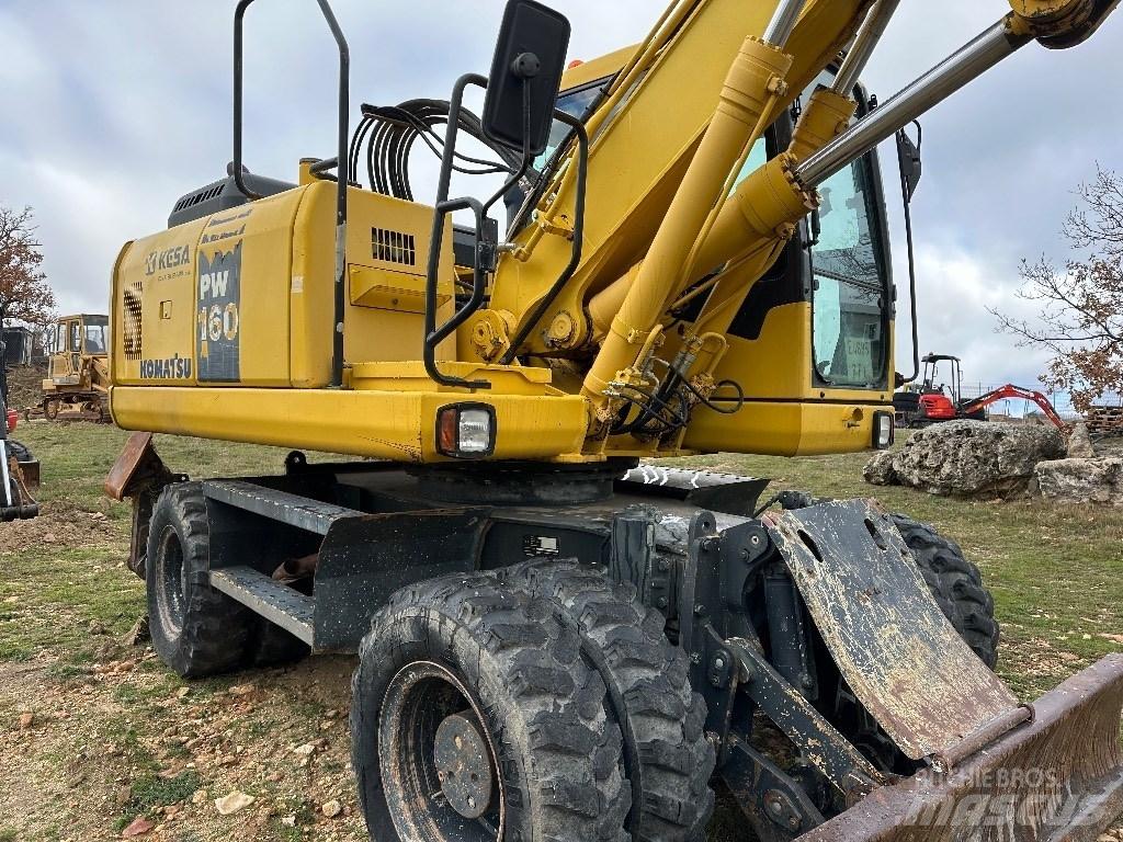 Komatsu PW 160-7E0 Pelle sur pneus