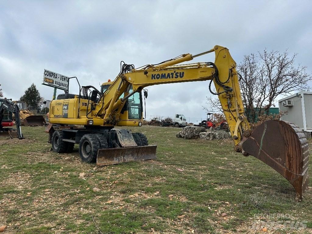 Komatsu PW 160-7E0 Pelle sur pneus