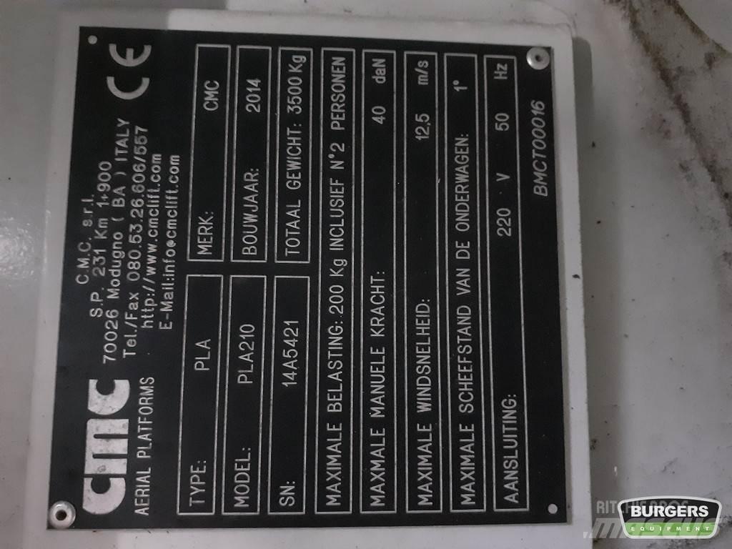 CMC PLA 210 Nacelles télescopiques