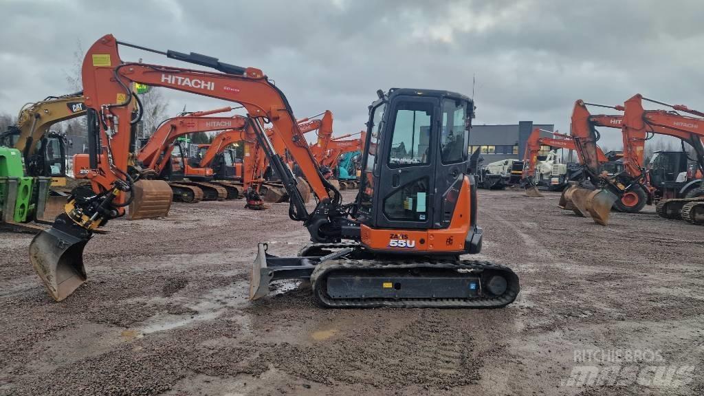 Hitachi ZX55-6CLR Mini pelle < 7t
