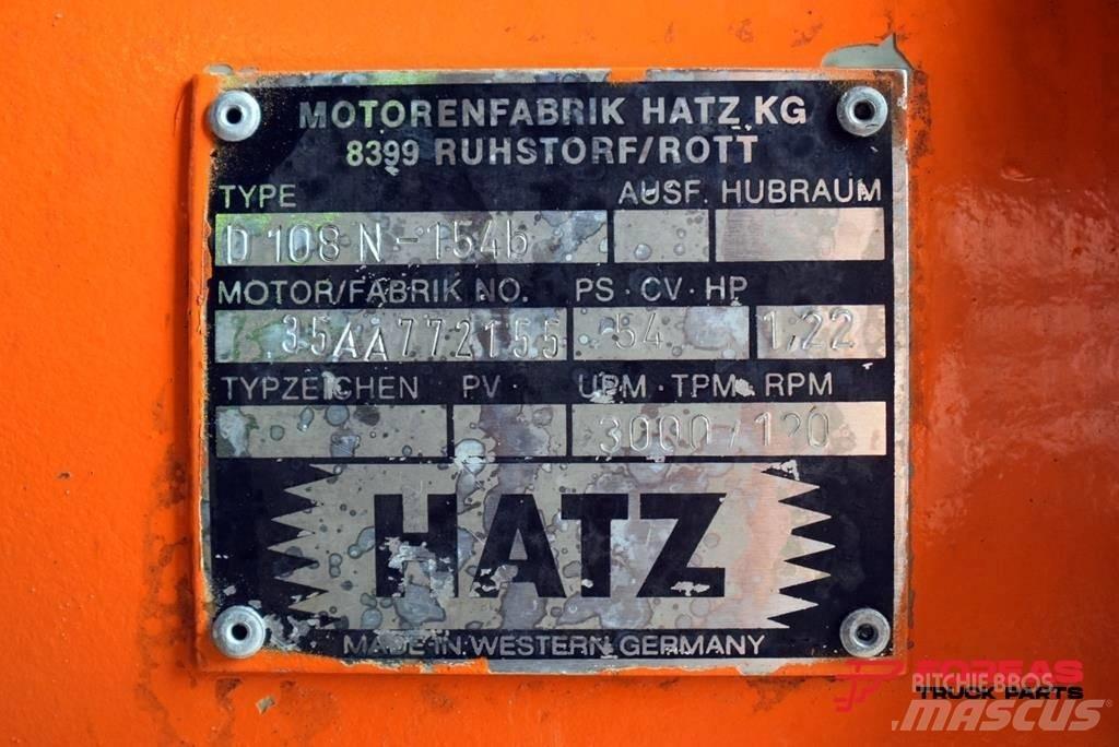 Hatz D 108 N - 154b Générateurs essence