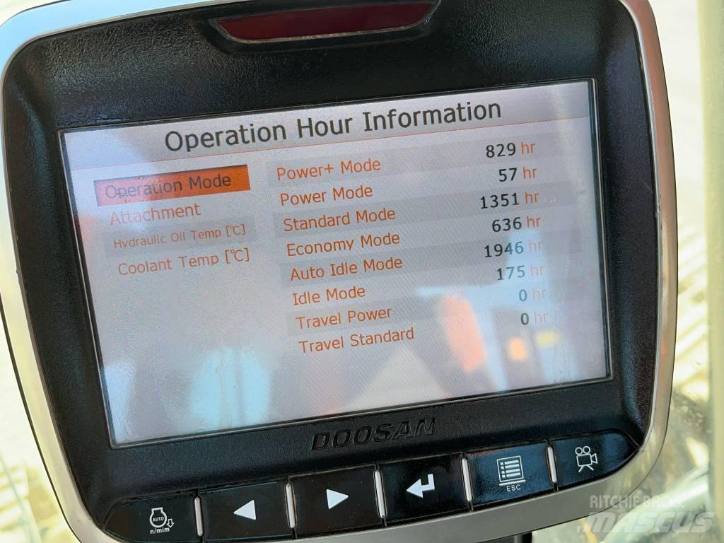 Doosan DX 225 Pelle sur chenilles